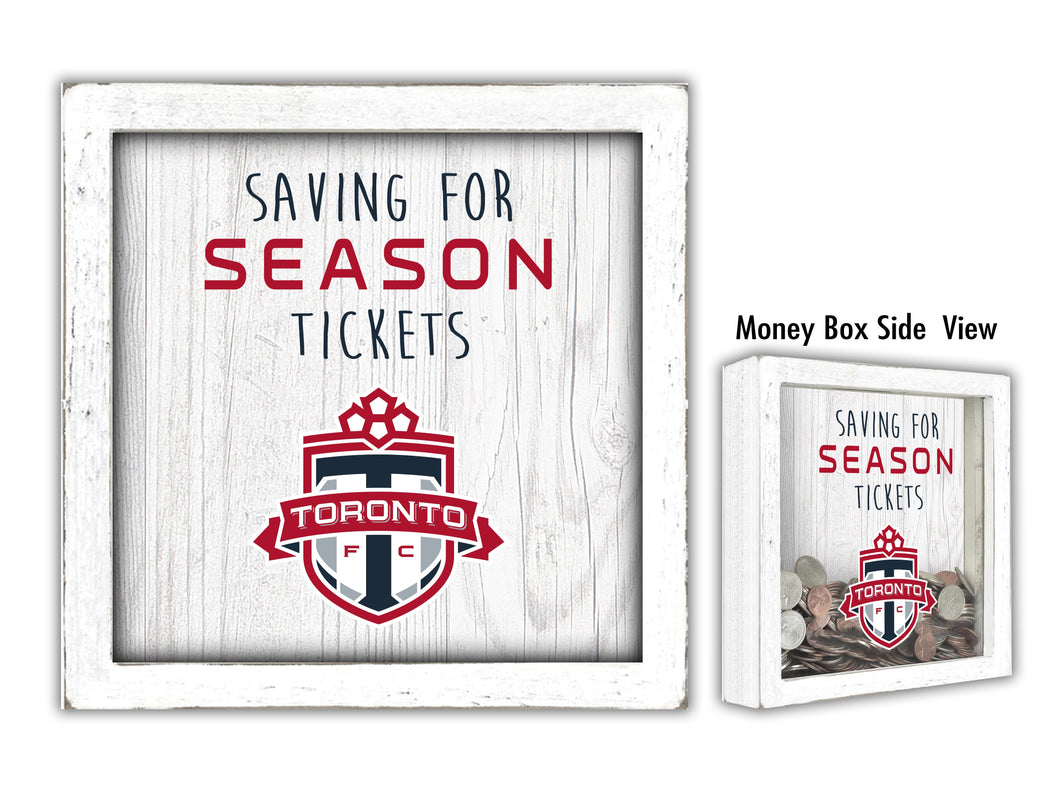 Toronto FC Saving for Tickets Money Box