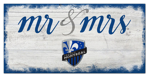 Montreal Impact Mr. & Mrs. Script Wood Sign - 6