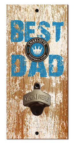 Charlotte FC Best Dad Bottle Opener