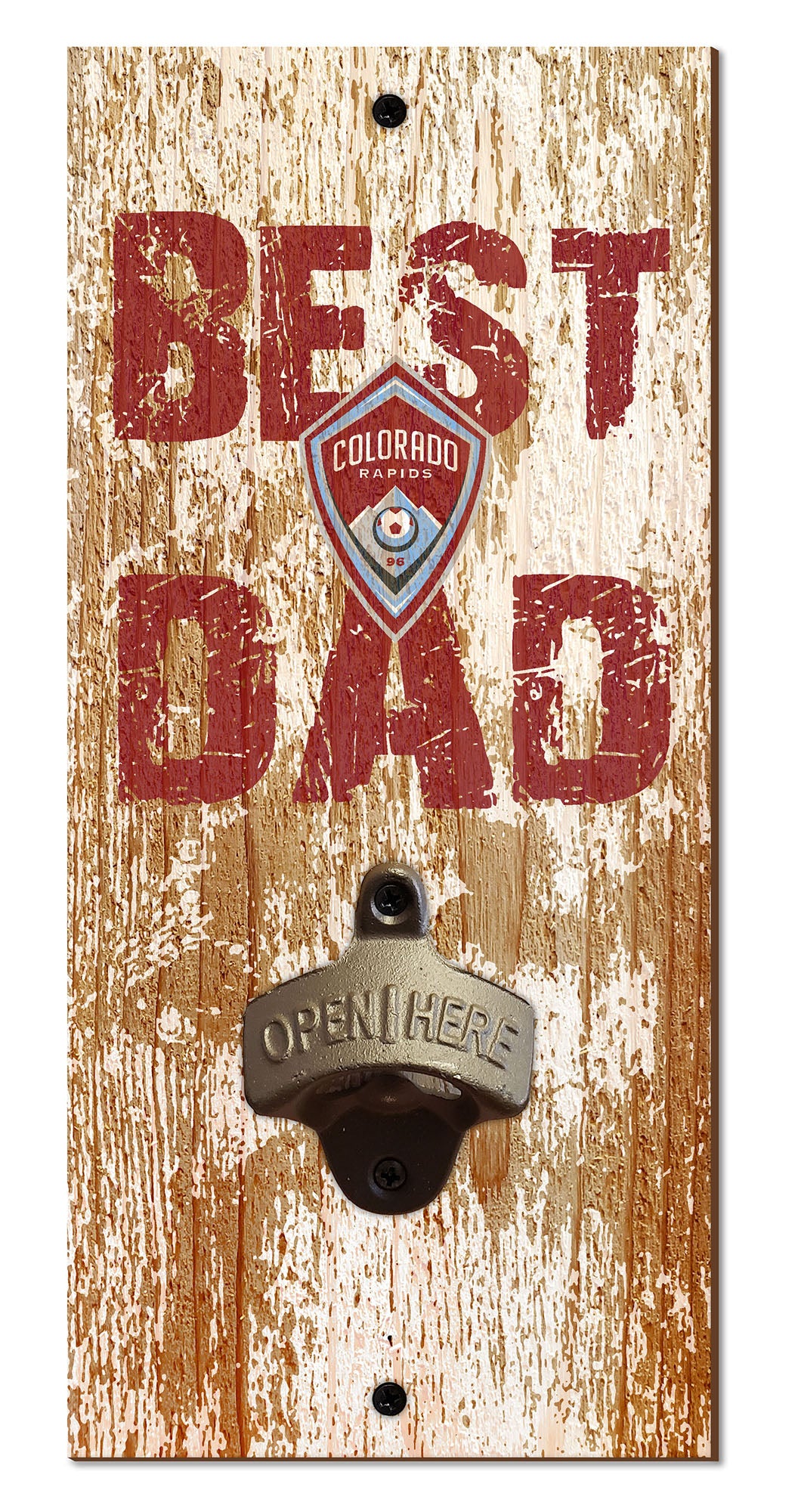 Colorado Rapids Best Dad Bottle Opener