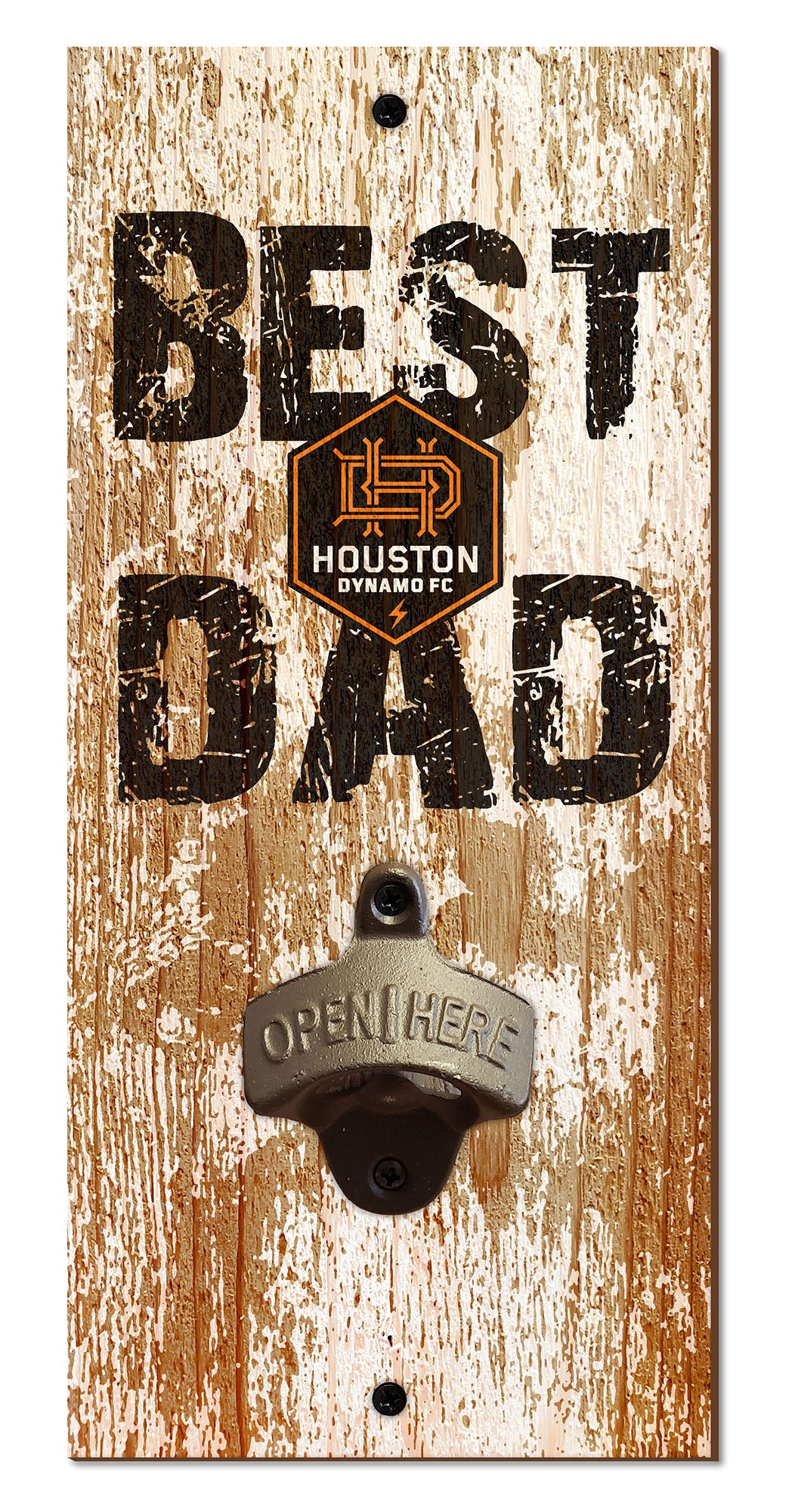 Houston Dynamo Best Dad Bottle Opener