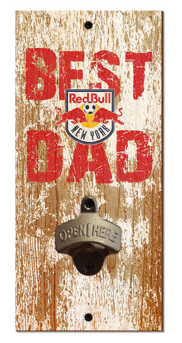 New York Red Bulls Best Dad Bottle Opener