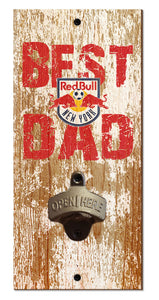 New York Red Bulls Best Dad Bottle Opener