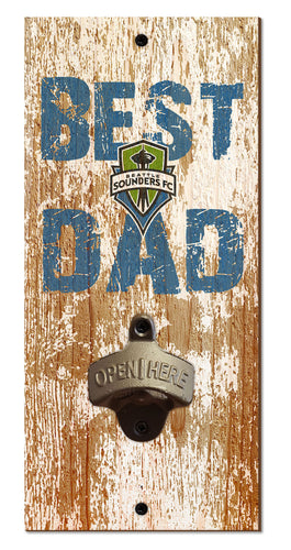 Seattle Sounders Best Dad Bottle Opener