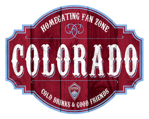 Colorado Rapids Homegating Wood Tavern Sign