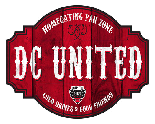 D.C. United Homegating Wood Tavern Sign