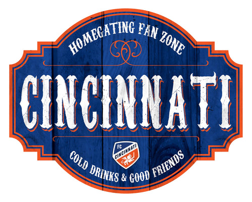 FC Cincinnati Homegating Wood Tavern Sign