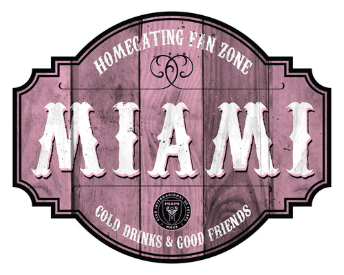 Inter Miami CF Homegating Wood Tavern Sign