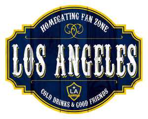 LA Galaxy Homegating Wood Tavern Sign