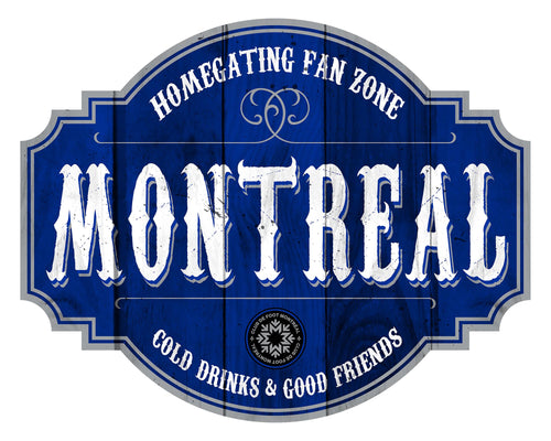 Montreal Impact Homegating Wood Tavern Sign