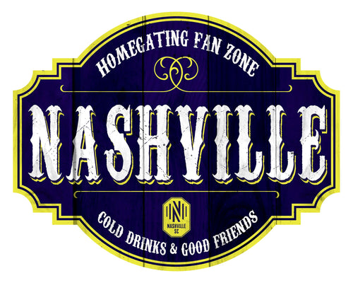 Nashville SC Homegating Wood Tavern Sign