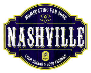 Nashville SC Homegating Wood Tavern Sign