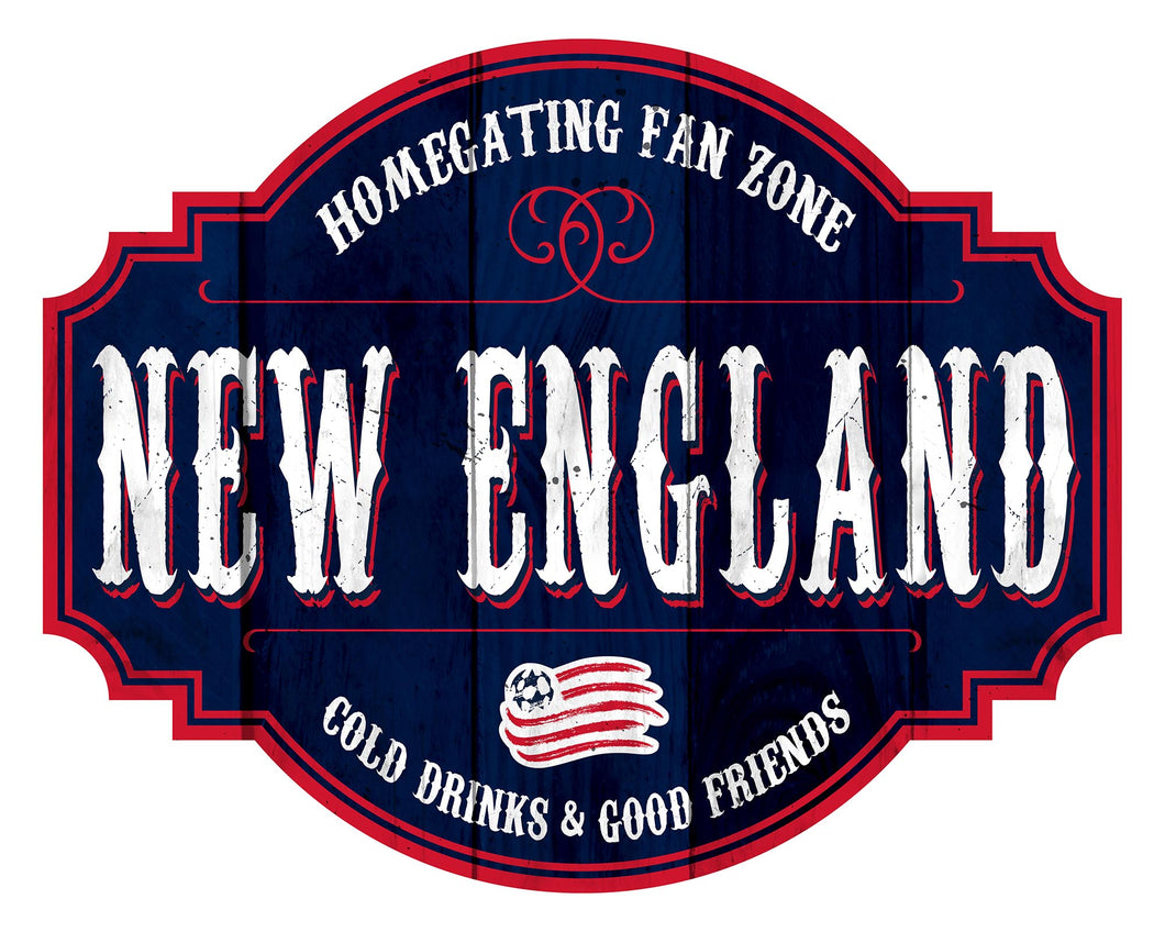 New England Revolution Homegating Wood Tavern Sign