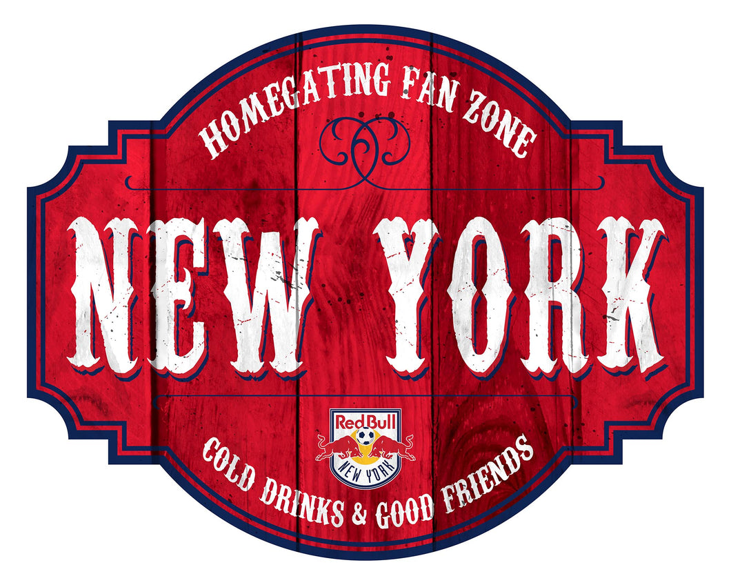 New York Red Bulls Homegating Wood Tavern Sign