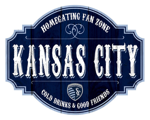 Sporting Kansas City Homegating Wood Tavern Sign