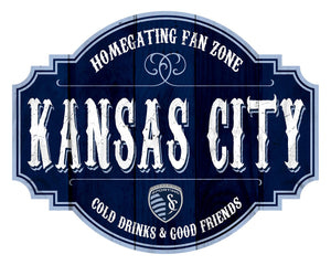 Sporting Kansas City Homegating Wood Tavern Sign