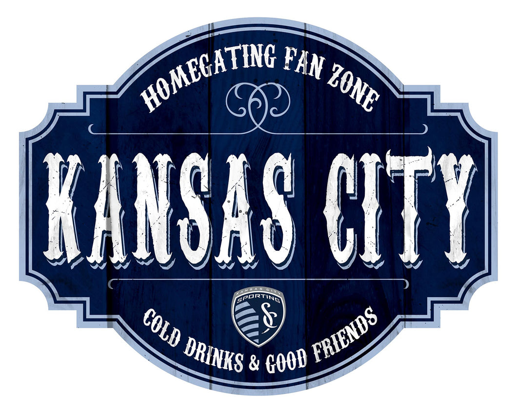 Sporting Kansas City Homegating Wood Tavern Sign