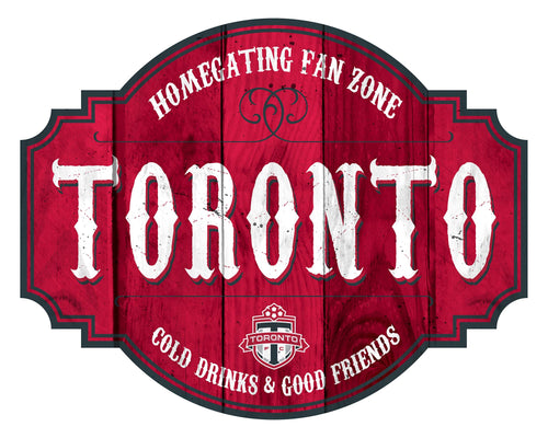 Toronto FC Homegating Wood Tavern Sign