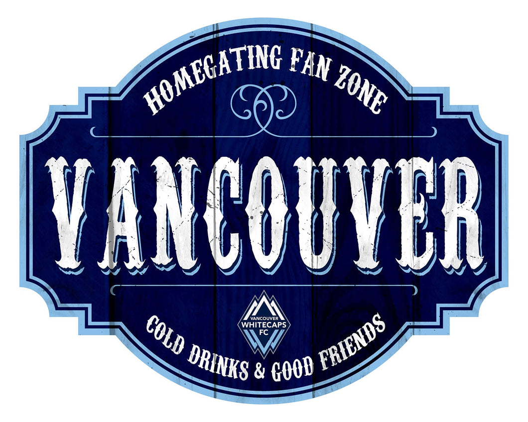 Vancouver Whitecaps Homegating Wood Tavern Sign -12