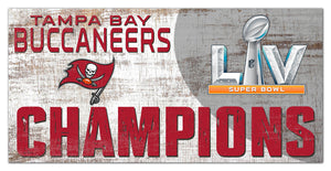 Tampa Bay Buccaneers Super Bowl 55 Champions Banner Bronze Coin Photo Mint