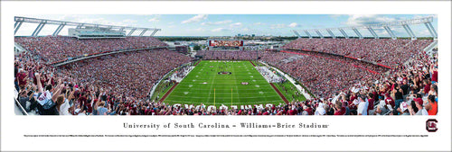 South Carolina Gamecocks William Brice Stadium End Zone Panoramic Picture