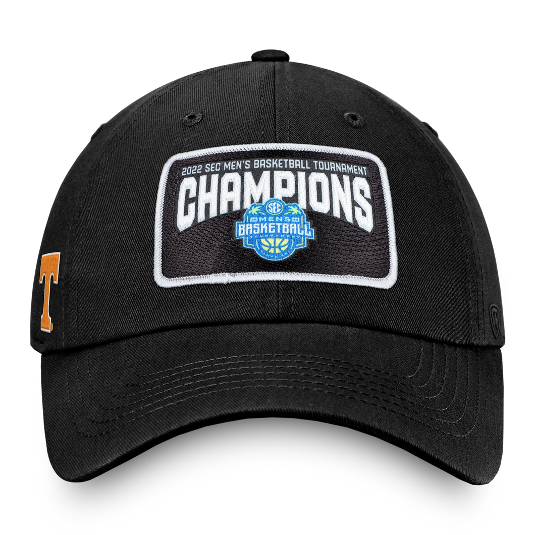 Tennessee Volunteers 2022 SEC Basketball Tournament Champions Locker Room Hat