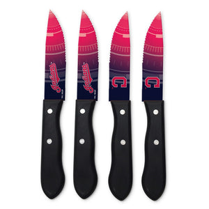 Cleveland Indians Steak Knives