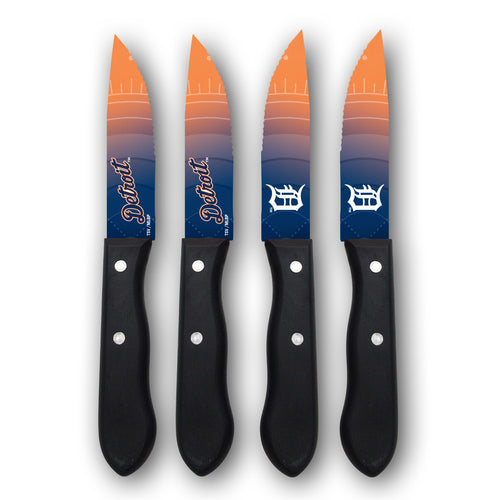 Detroit Tigers Steak Knives Set