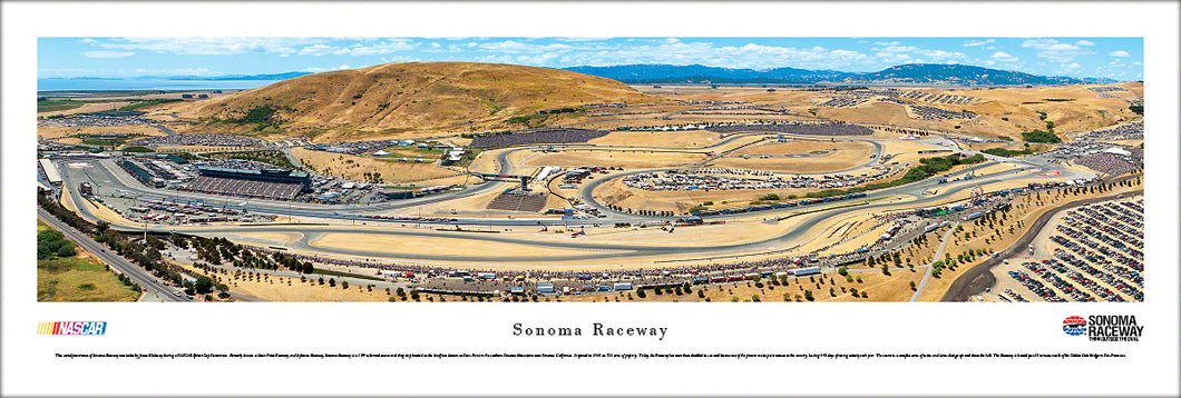 Sonoma Raceway Panoramic Picture