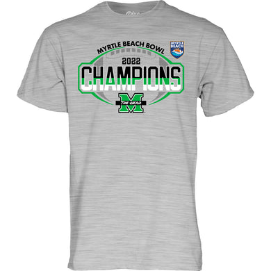 Marshall Thundering Herd 2022 Myrtle Beach Bowl Champions Official Shirt
