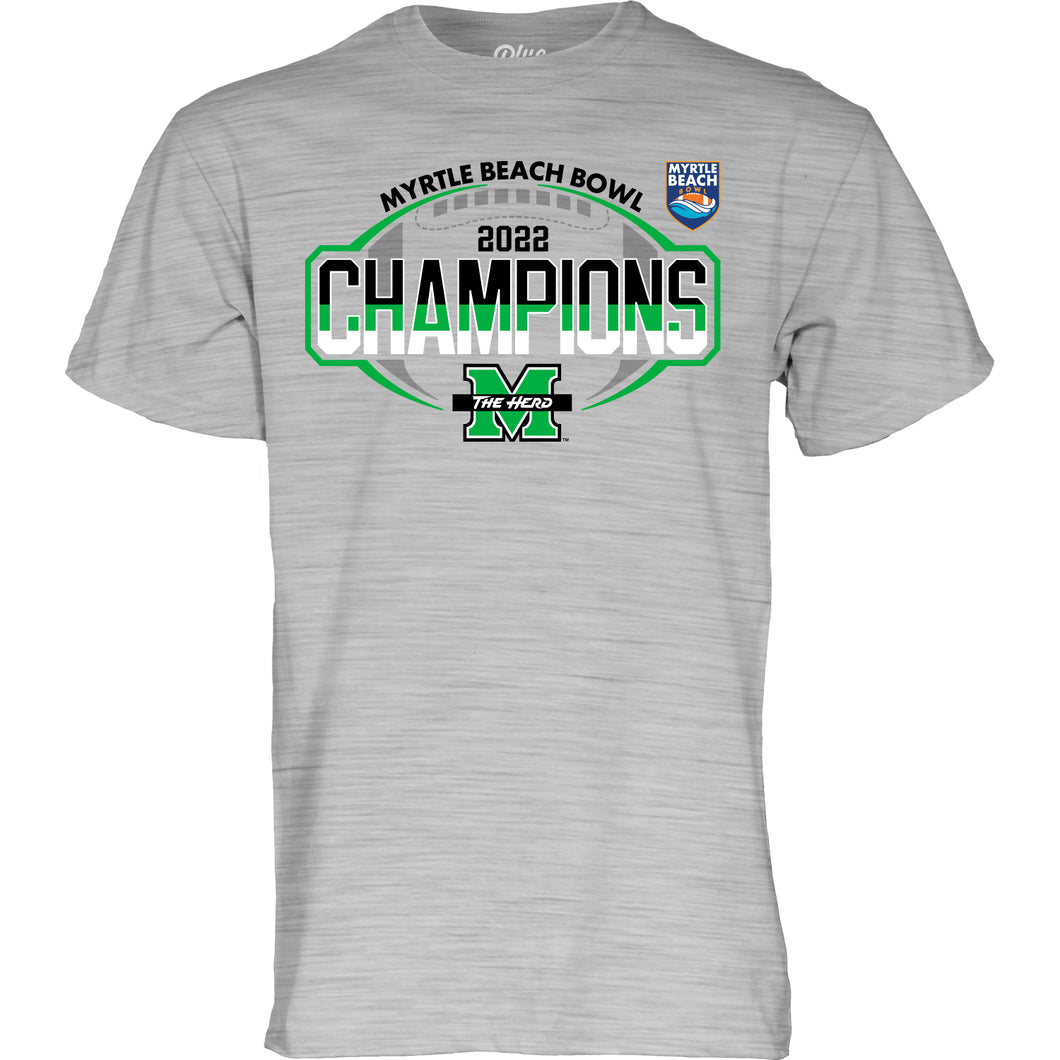 Marshall Thundering Herd 2022 Myrtle Beach Bowl Champions Official Shirt