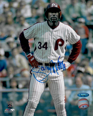Gary Matthews Sr. Philadelphia Phillies Autographed 8x10 Sarge