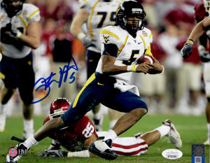 Pat White West Virginia Mountaineers Signed 8x10 Photo
