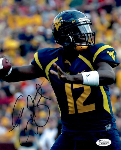 Geno Smith West Virginia Mountaineers Signed 8x10 Photo