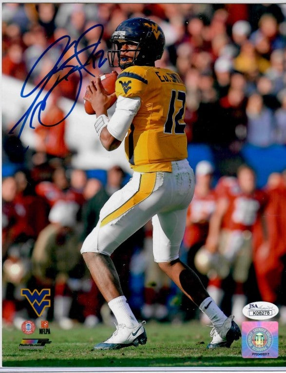 Geno Smith WVU Mountaineers Autograph 