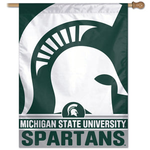 Michigan State Spartans Vertical Flag - 27" X 37"