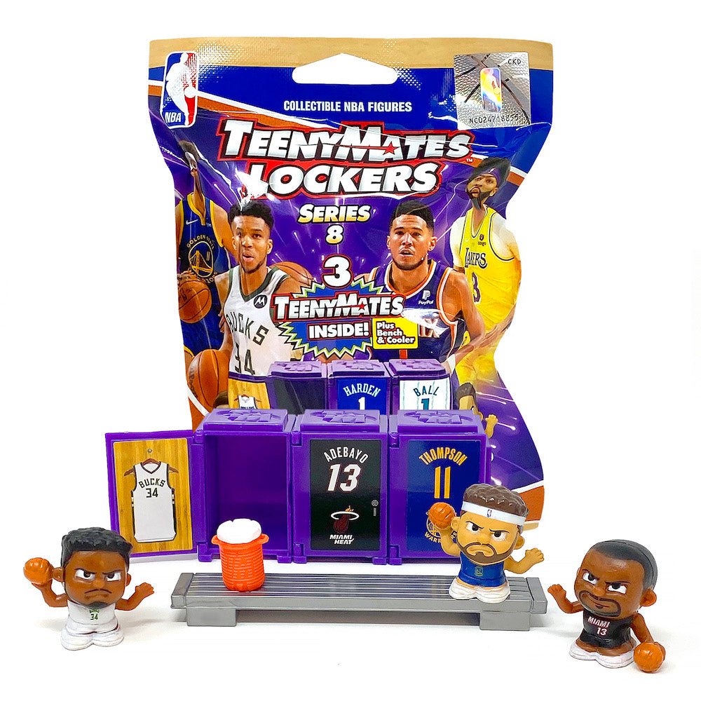 TeenyMates NBA Series 8 Locker Room Set