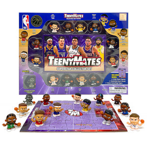 NBA TeenyMates Basketball Series 8 Superstar Collector Set 15-Piece Gift Set