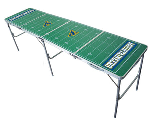 West Virginia Mountaineers Tailgate Table - 2'x8'