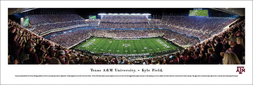 Texas A&M Aggies Football Kyle Field 50 Yard Line Panoramic Picture