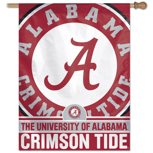 Alabama Crimson Tide Vertical Flag 27