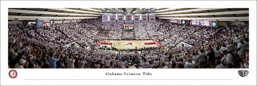 Alabama Crimson Tide Basketball Coleman Coliseum Panoramic Picture