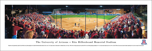 Arizona Wildcats Softball Rita Hillenbrand Memorial Stadium Panoramic Picture