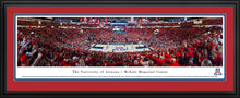 Arizona Wildcats Basketball McKale Memorial Center Panoramic Picture