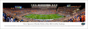 Florida Gators Steve Spurrier-Florida Field at Ben Hill Griffin Stadium Panoramic Picture