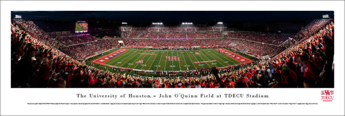 Houston Cougars TDECU Stadium Panoramic Picture