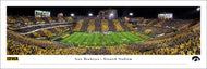 Iowa Hawkeyes Kinnick Stadium Sunset Panoramic Picture