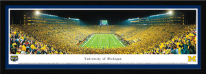 Michigan Wolverines Michigan Stadium Big House End Zone Panoramic Picture