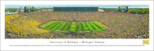Michigan Wolverines Michigan Stadium Big House 50 Yard Line Panoramic Picture