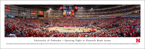 Nebraska Cornhuskers Basketball Pinnacle Bank Arena Panoramic Picture